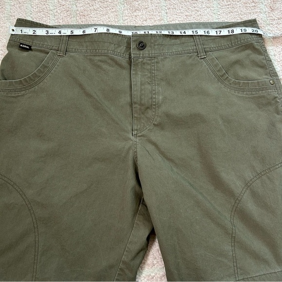 Kuhl Olive Hike Shorts Size 40 Outdoors Hiking Camping Shorts - Picture 10 of 14